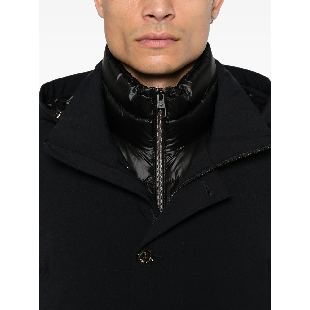 Hooded Button-Up Jacket