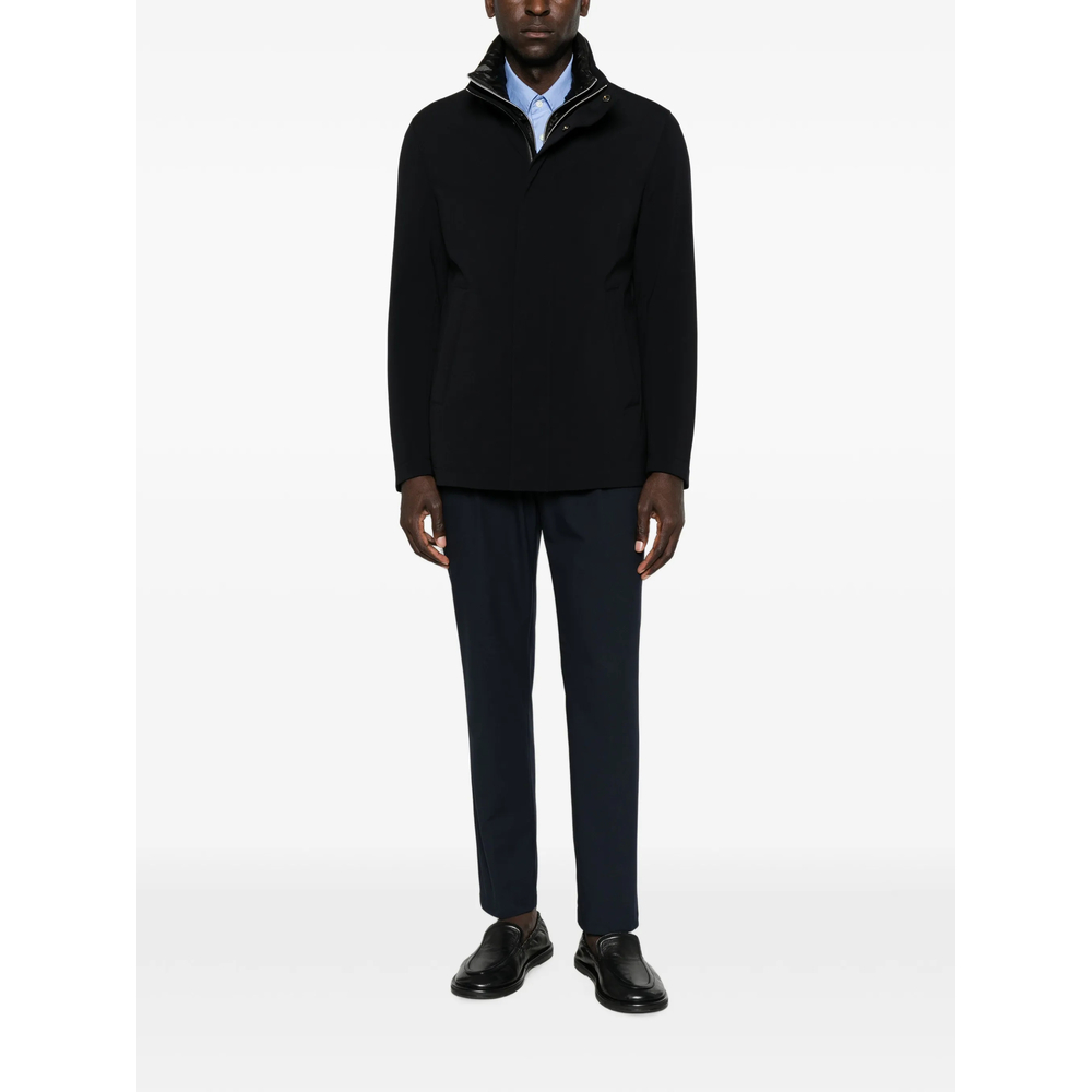 High-Neck Zip-Up Jacket