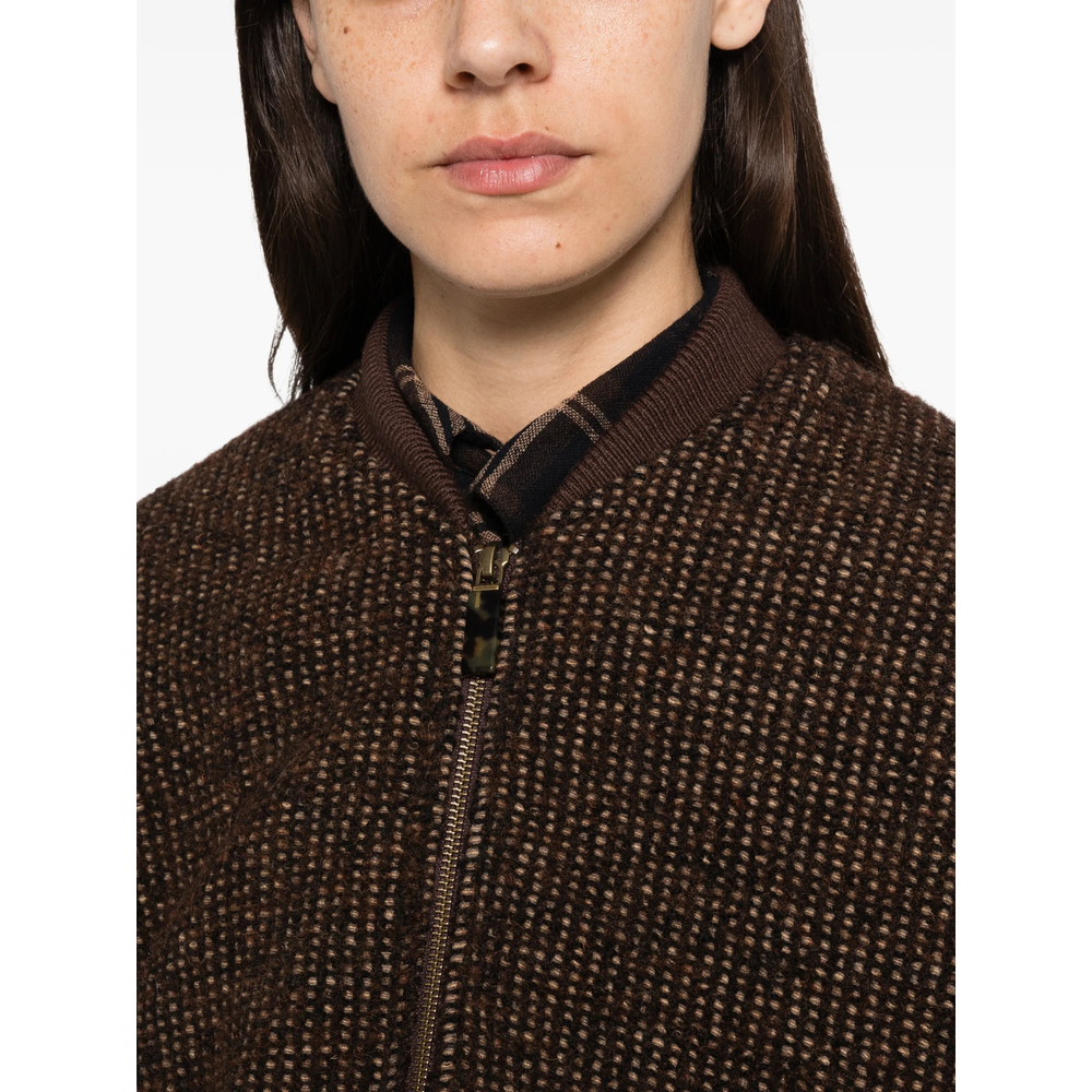 Sessùn Heavelyn Tweed-Effect Zip-Up Jacket
