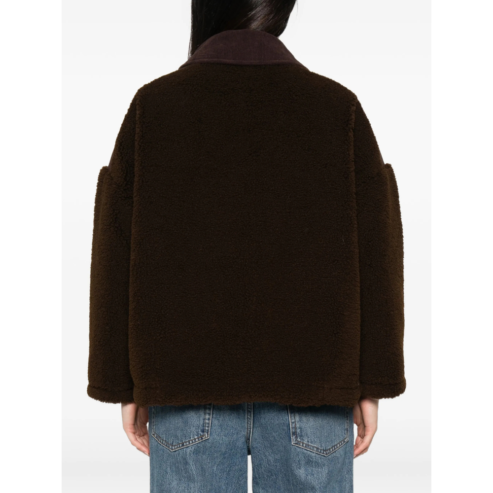 Sessùn Corduroy-Trimmed Shearling Jacket