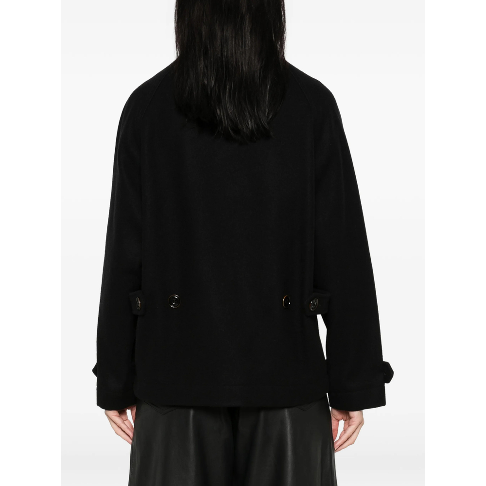 Sessùn High-Neck Button-Up Oversized Jacket
