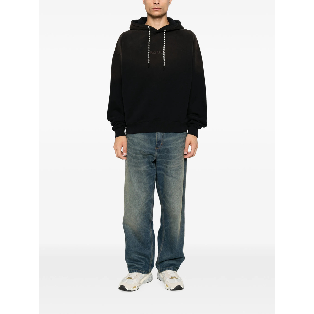 Logo-Embroidered Drawstring Hoodie