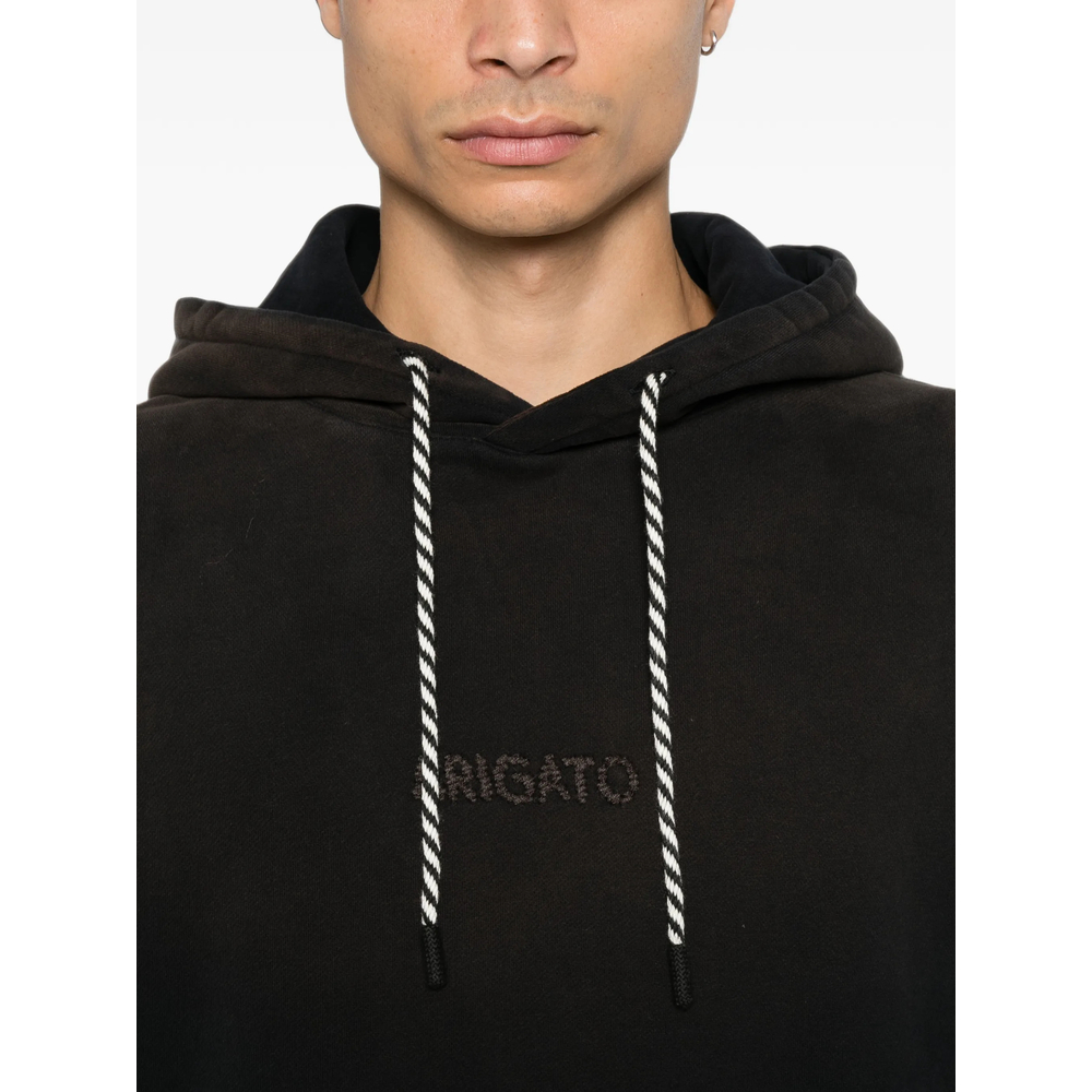 Logo-Embroidered Drawstring Hoodie