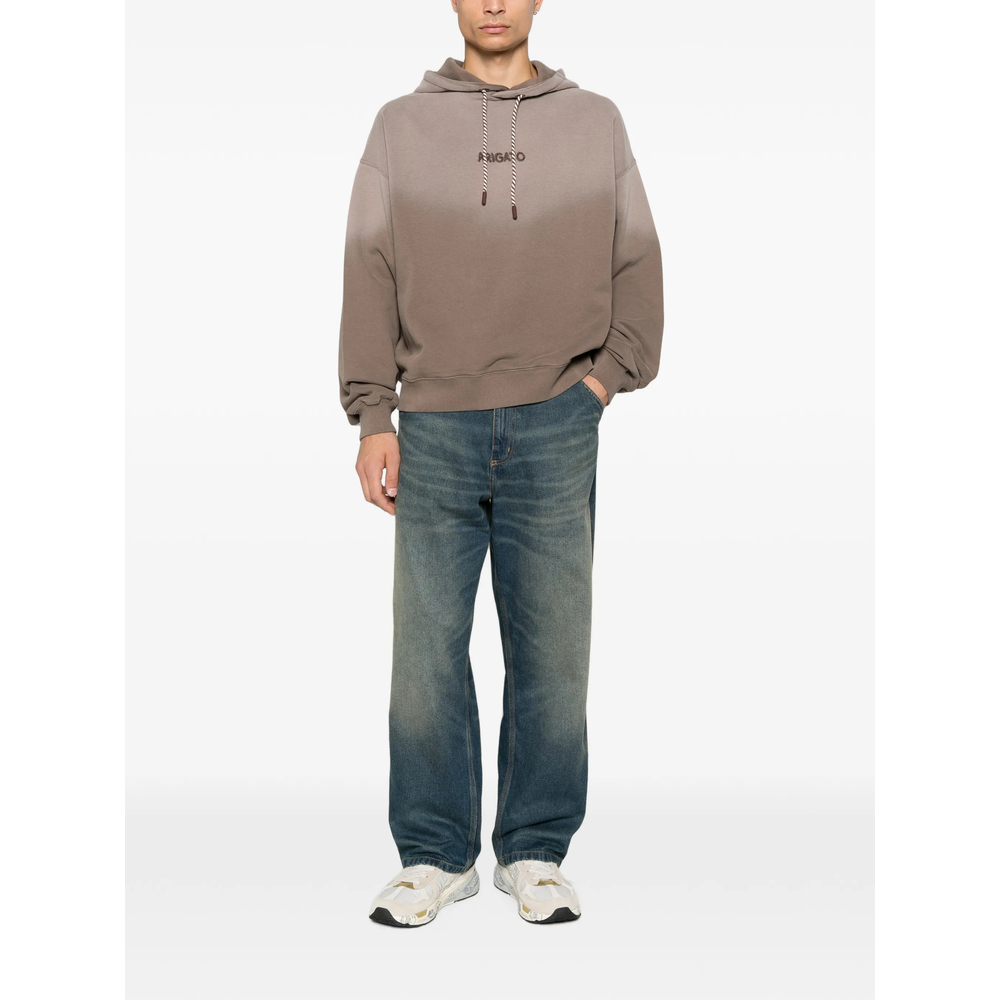 Logo-Embroidered Drawstring Hoodie