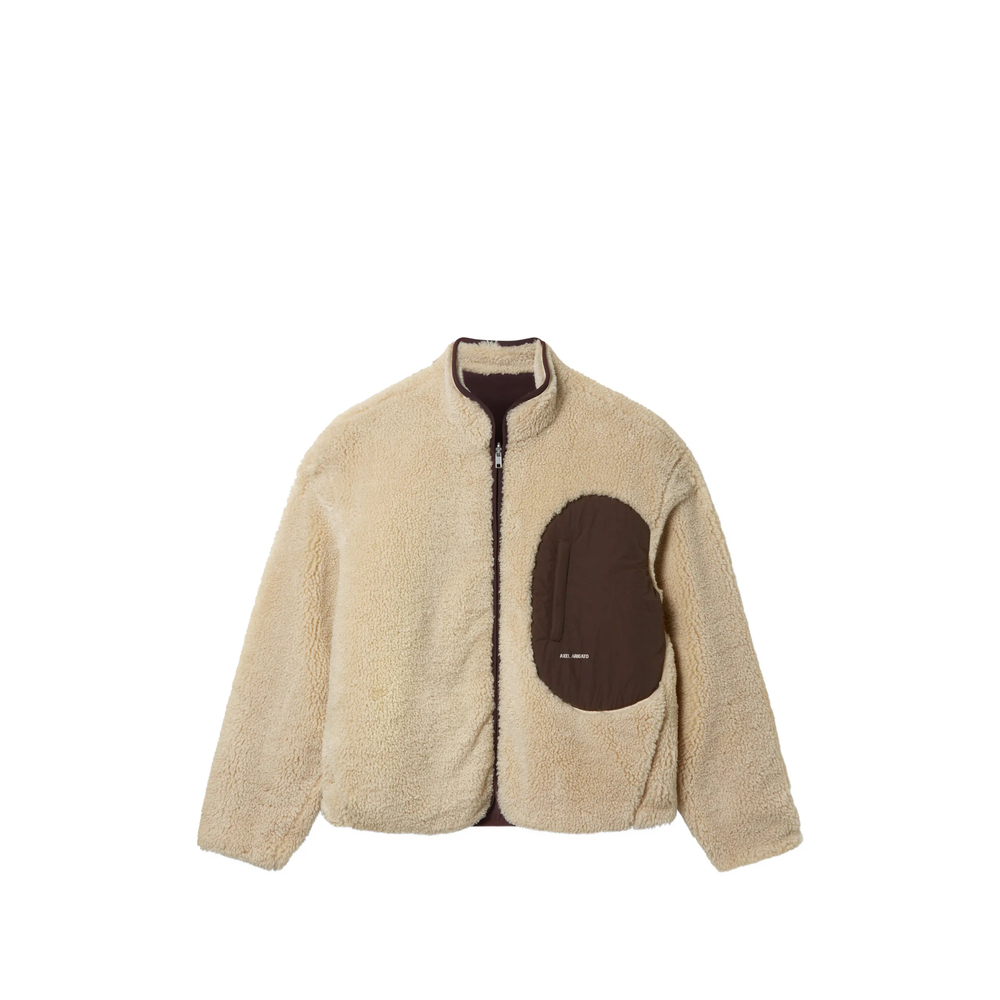 Moss Fleece Panelled Jacket