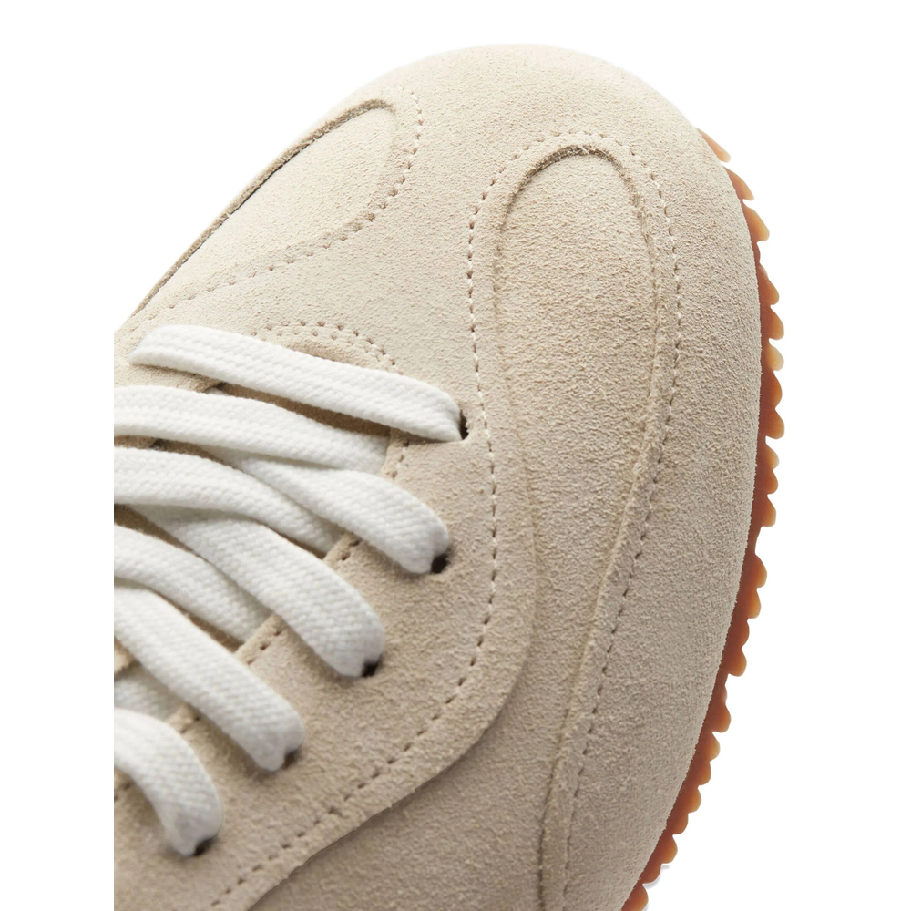 Suede Lace-Up Sneakers
