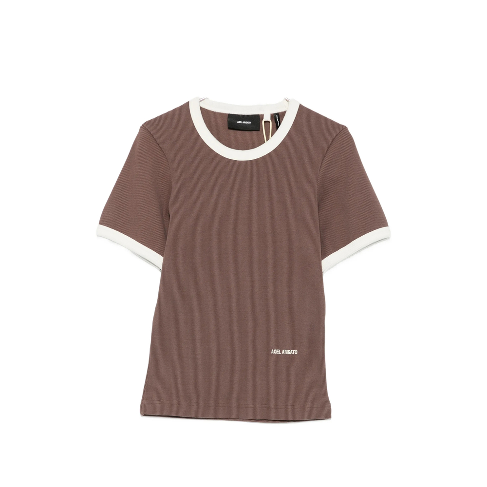 Axel Arigato Dahlia T-shirt In Brown