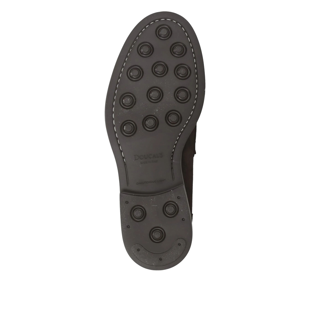 Suede Blake-Stitched Loafers