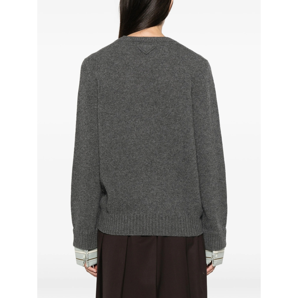 And Cashmere Crew-Neck Sweater