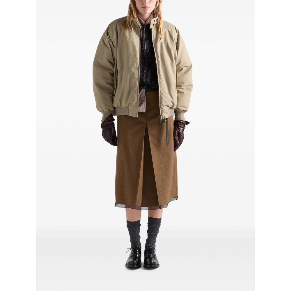 Technical Poplin Down Jacket
