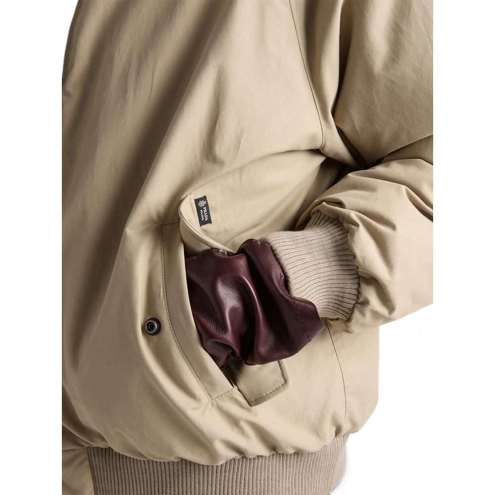 Technical Poplin Down Jacket