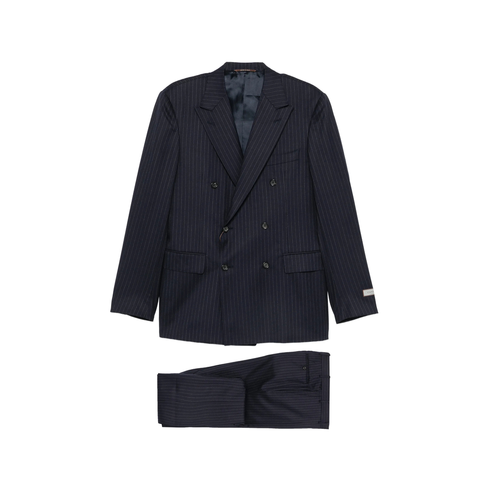 Canali Pinstripe Double-breasted Suit