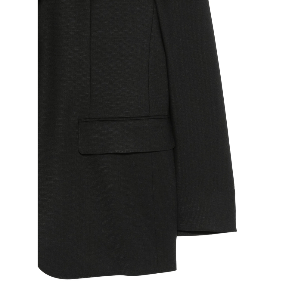 Single-Breasted Notched-Lapels Blazer