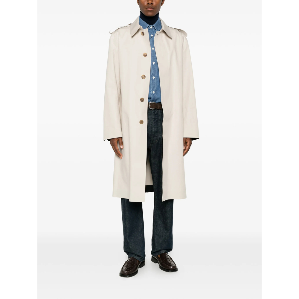Chest-Pocket Denim Shirt
