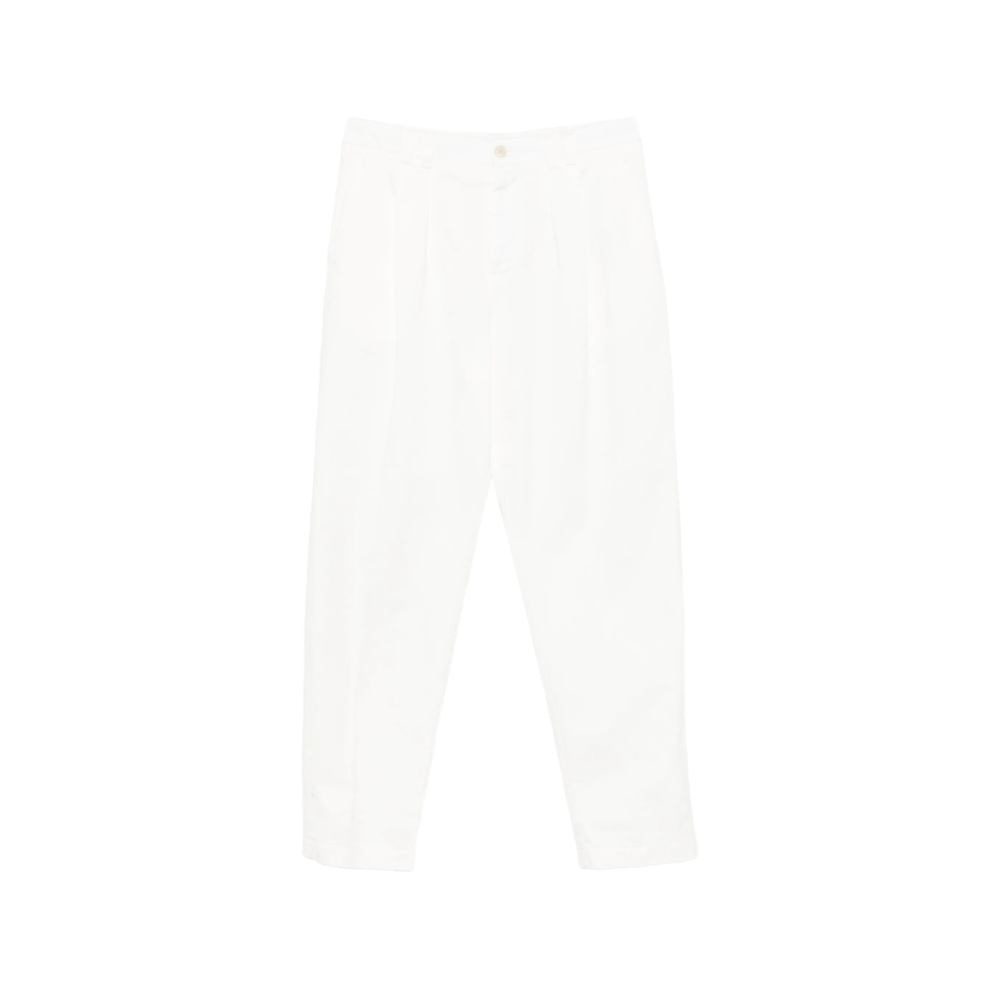 Canali Pleated Straight-leg Trousers