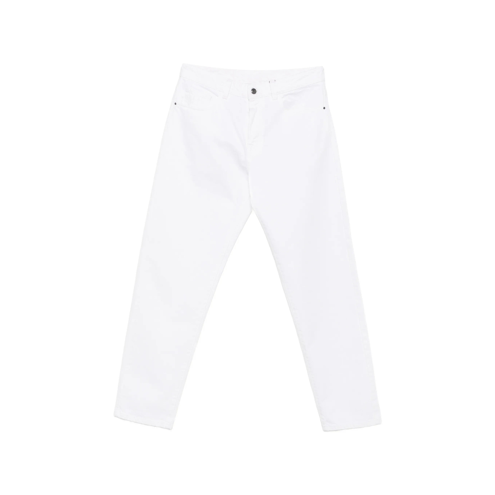 Canali Button-fastening Straight-leg Jeans