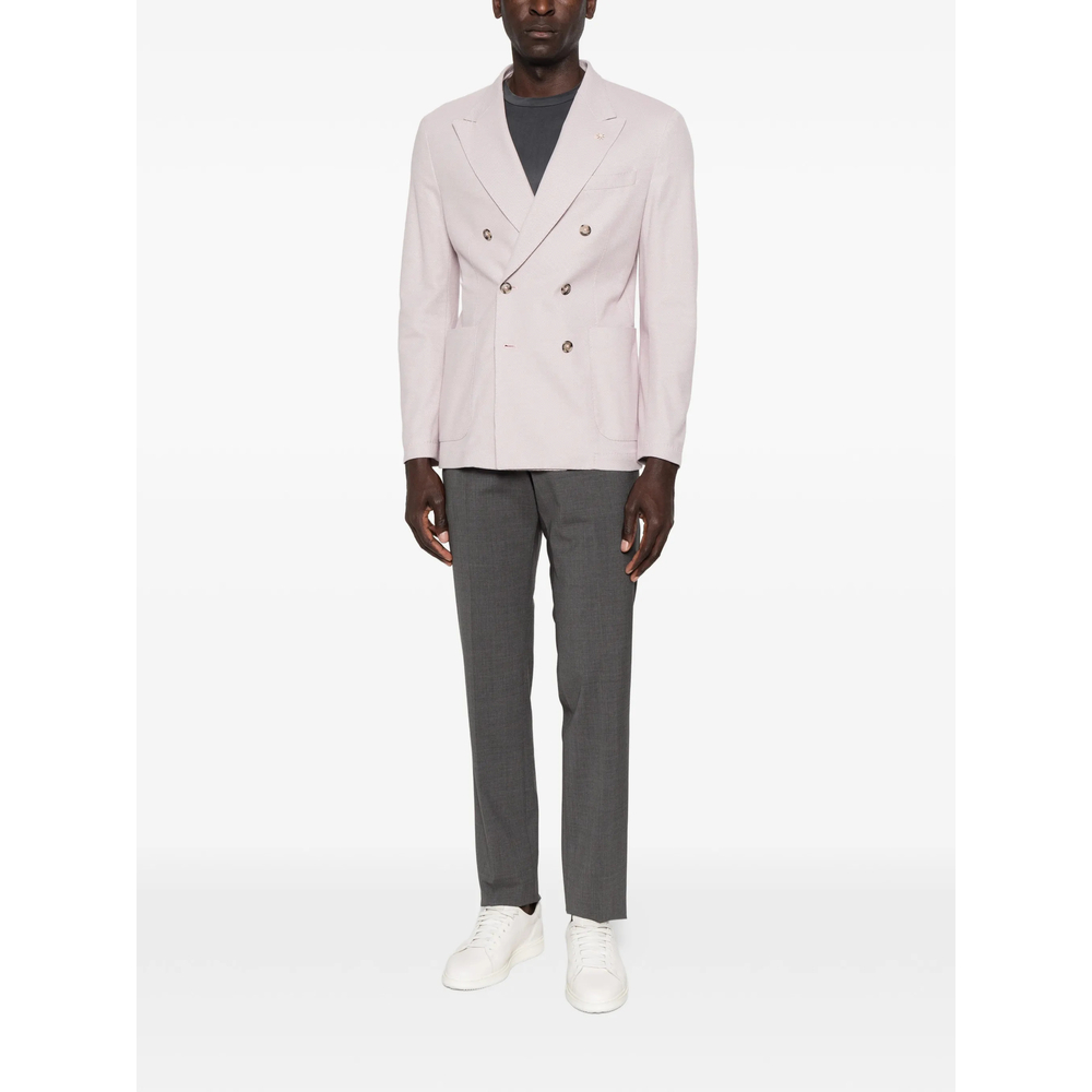 Pressed-Crease Tailored Trousers