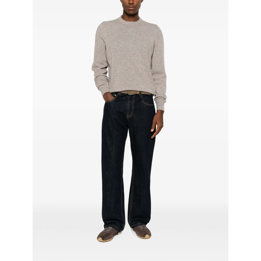 Crew-Neck Long-Sleeve Sweater