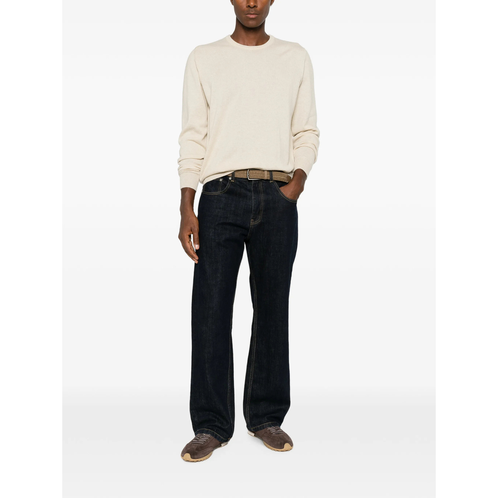 Crew-Neck Long-Sleeve Sweater