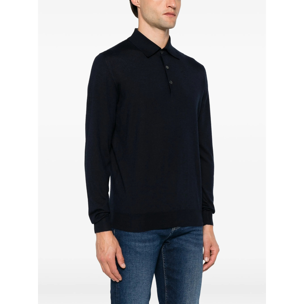 Long-Sleeve Polo Shirt