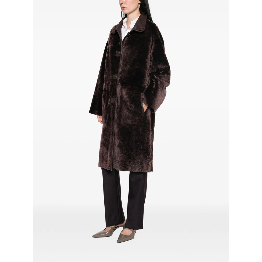 Reversible Shearling Coat
