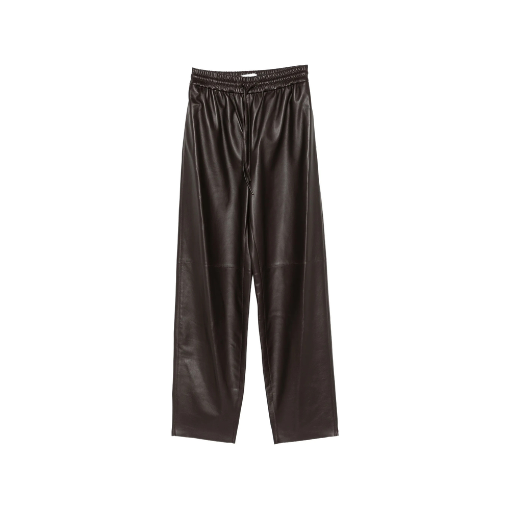Joseph Drawstring-waist Leather Trousers