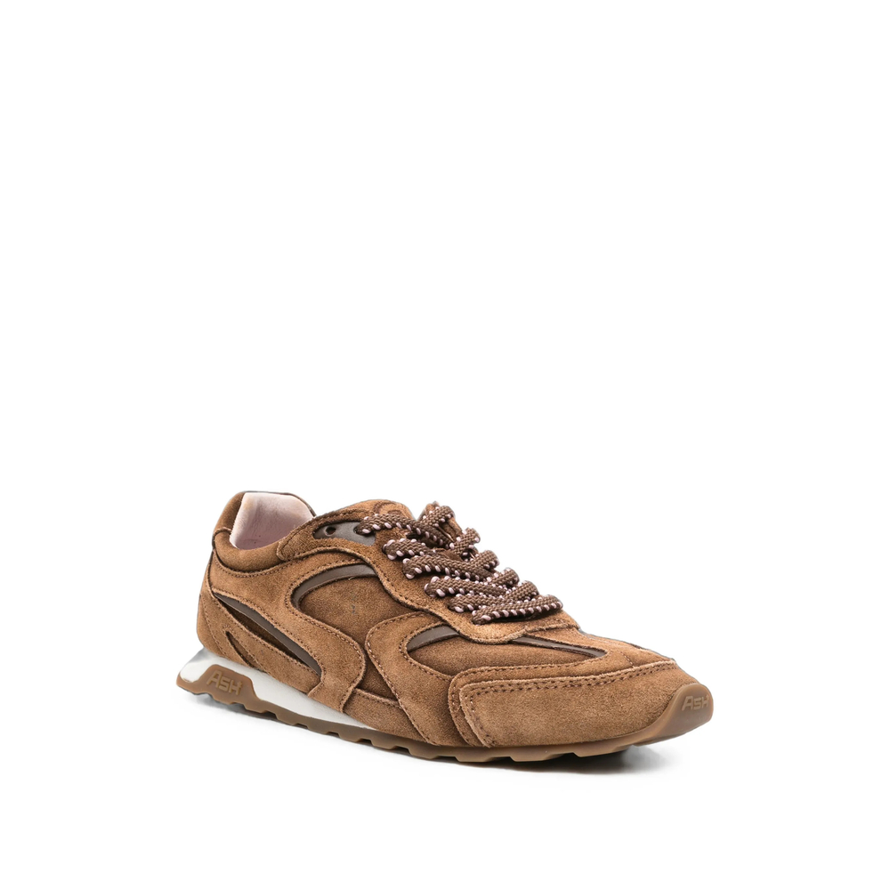 Suede Panelled Sneakers