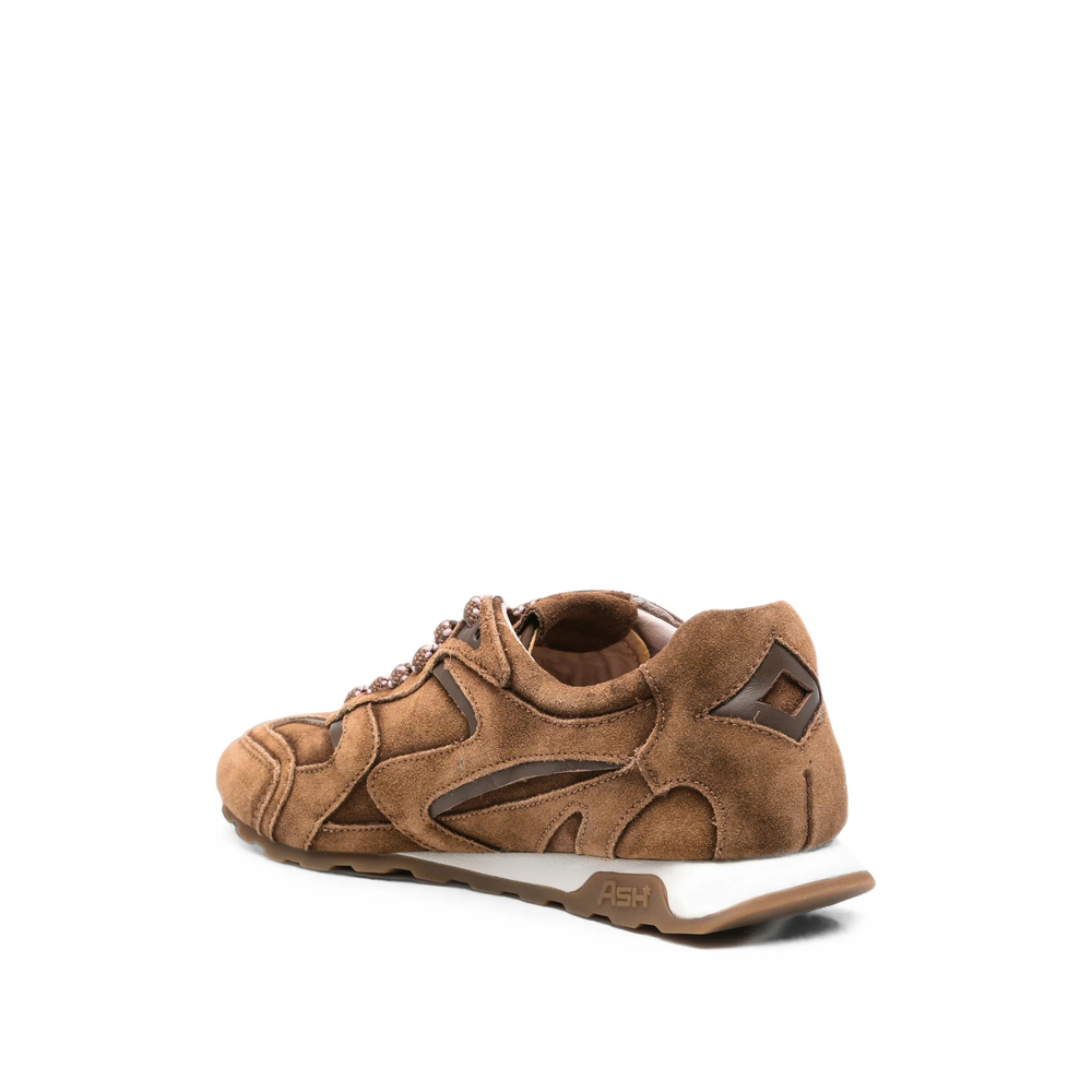Suede Panelled Sneakers