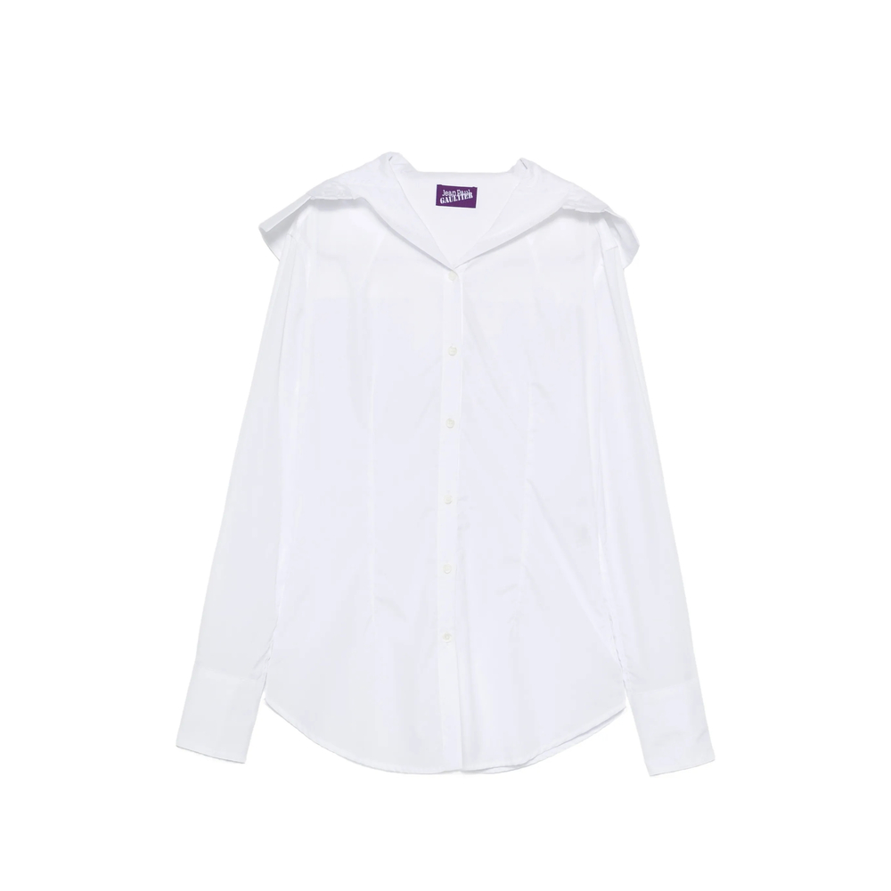 Jean Paul Gaultier Hooded Button-up Shirt