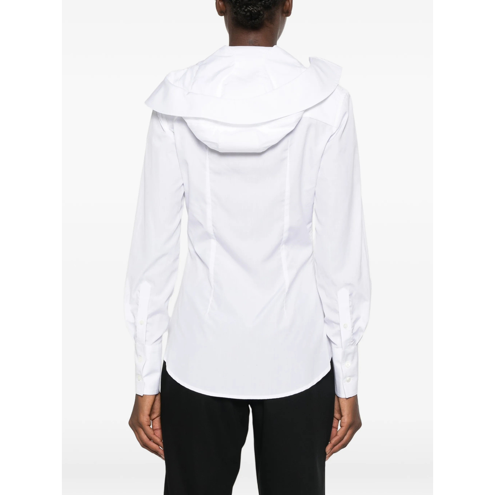 Hooded Button-Up Shirt
