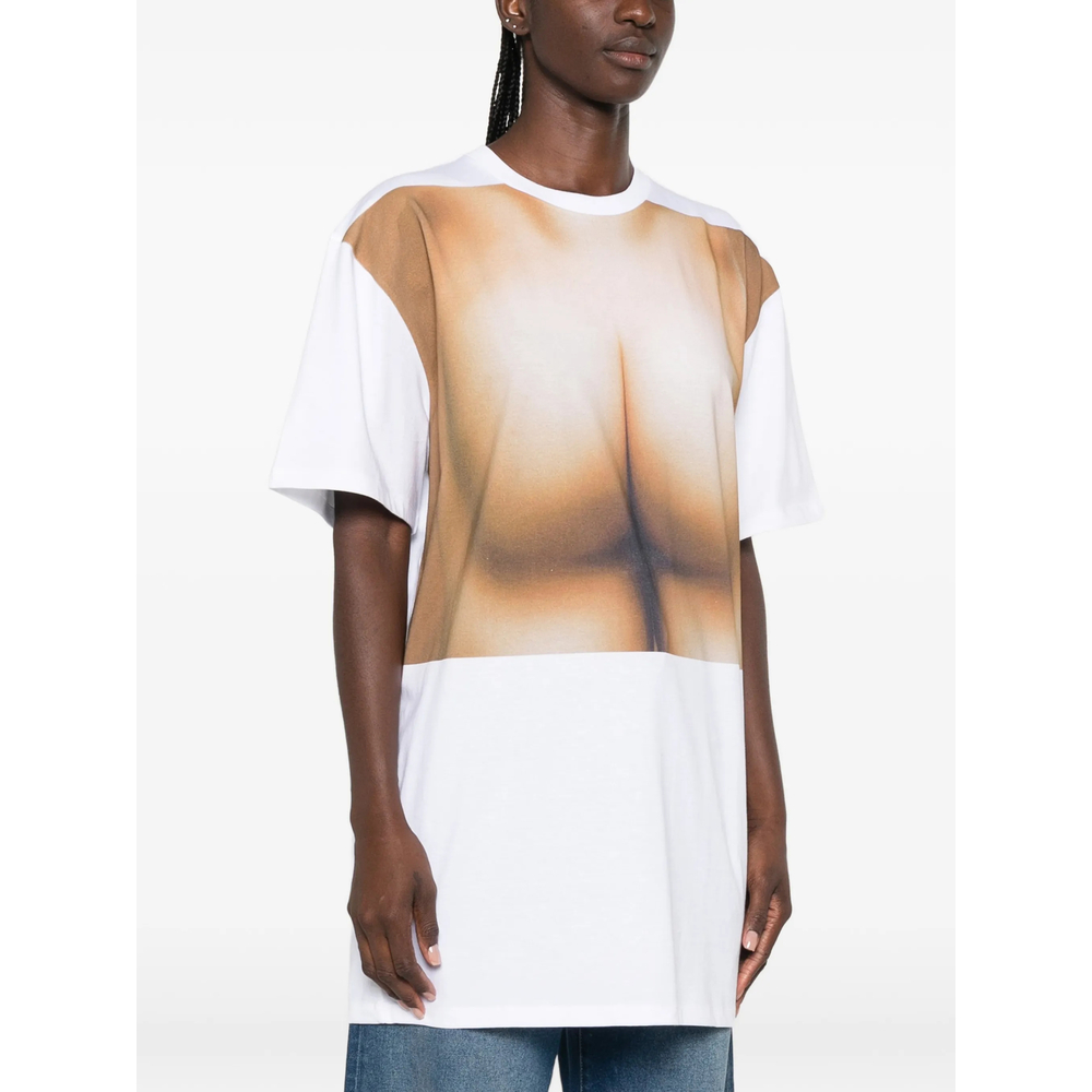 Oversized Trompe L'Oeil Butt T-Shirt