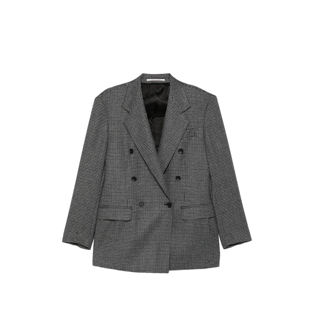 Tagliatore Houndstooth Double-breasted Blazer