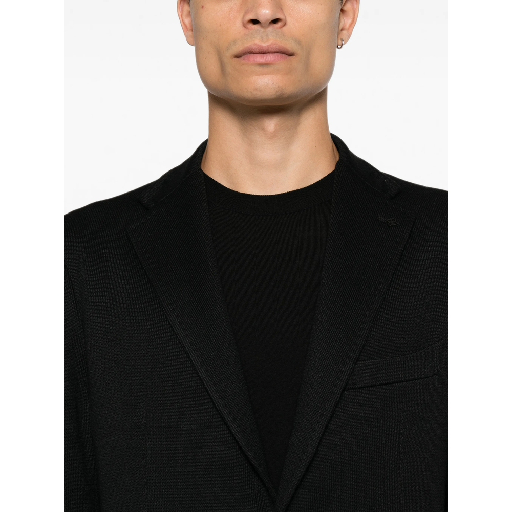 Giacca Single-Breasted Notch-Lapels Blazer