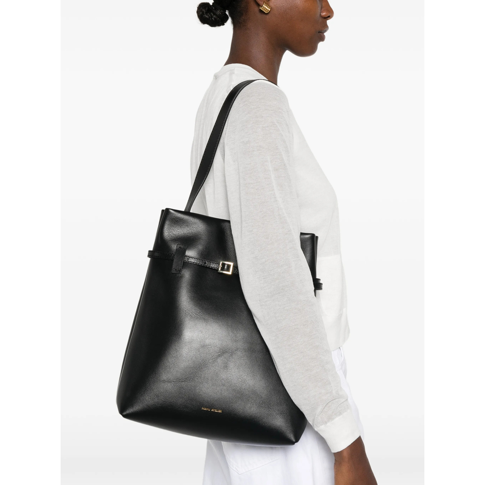 Buckle-Detail Tote Bag
