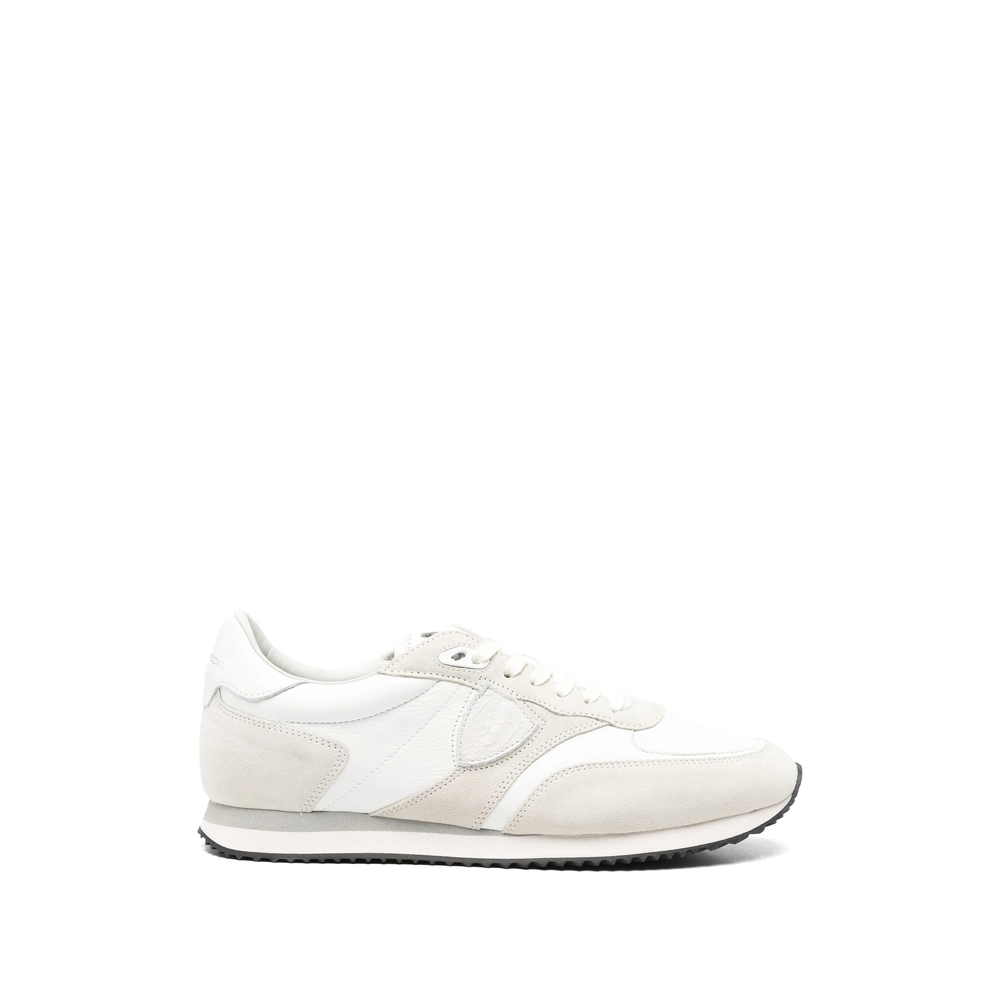 Philippe Model BLVille Panelled Logo-patch Sneakers