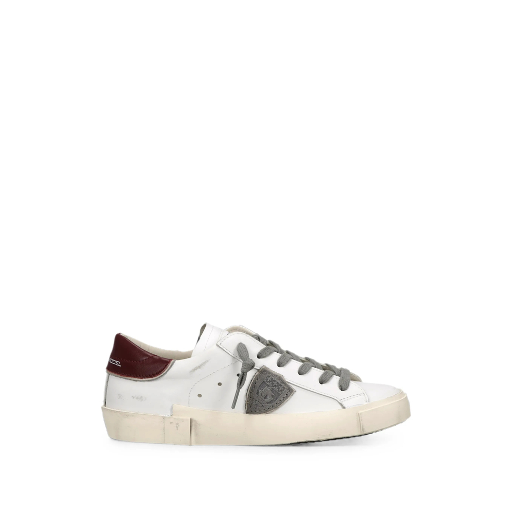 Philippe Model PRSX Low Leather Sneakers