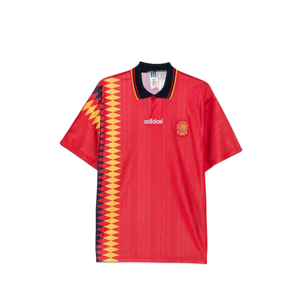 Adidas Diamond-pattern Spain Polo Shirt
