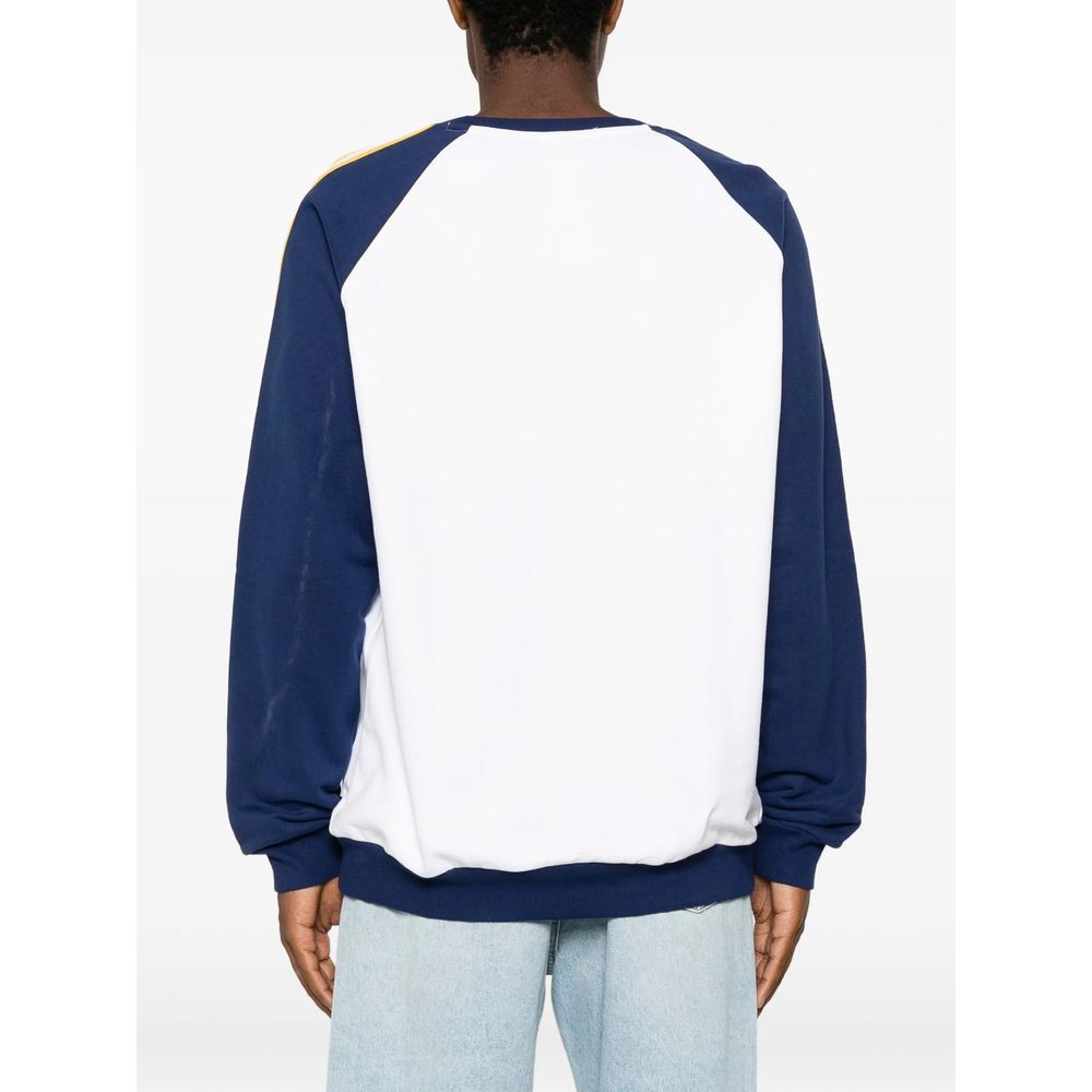 Real Og Raglan-Sleeve Stripe-Detail Sweatshirt