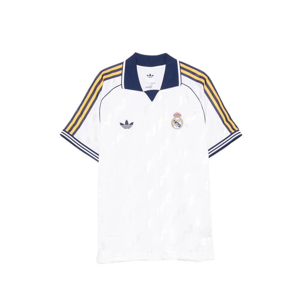 Adidas Real OG Logo-embroidered Striped T-shirt