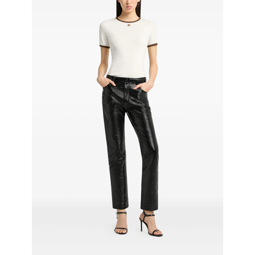 Courrèges Signature Contrast T-Shirt