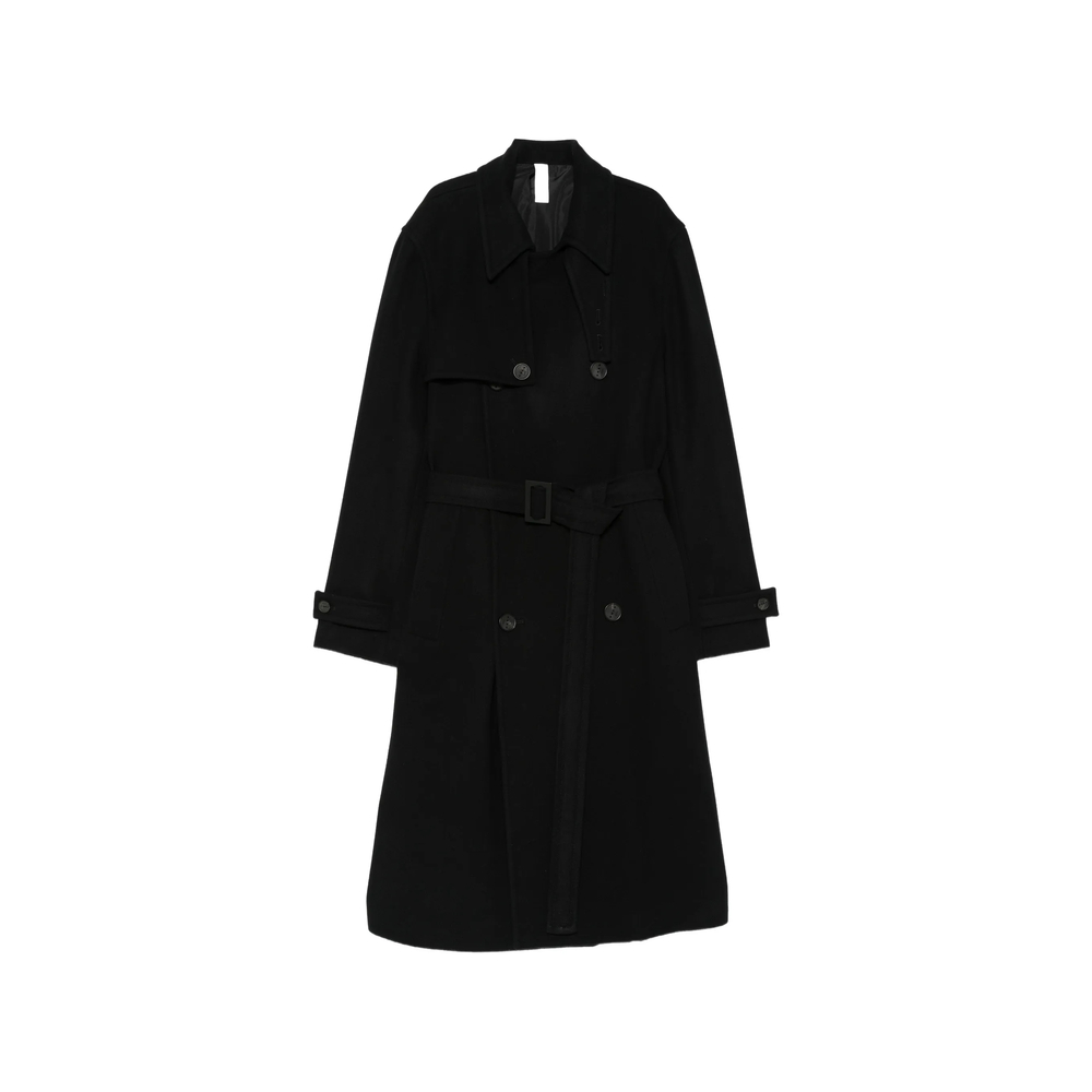 Hevo Double-breasted Belted Coat