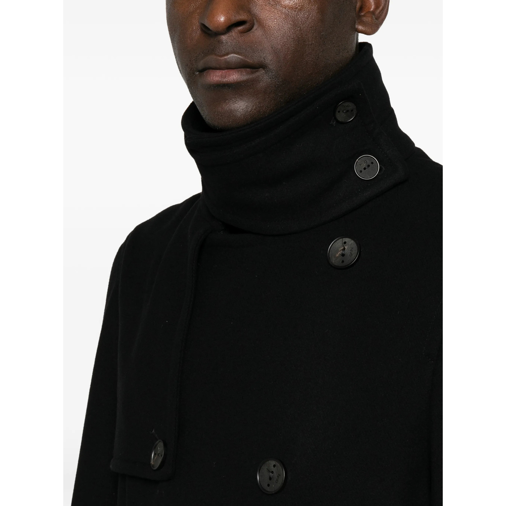 Double-Breasted Belted Coat