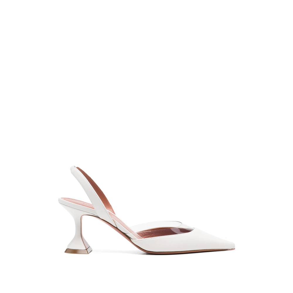 Amina Muaddi Lara Slingback Pumps