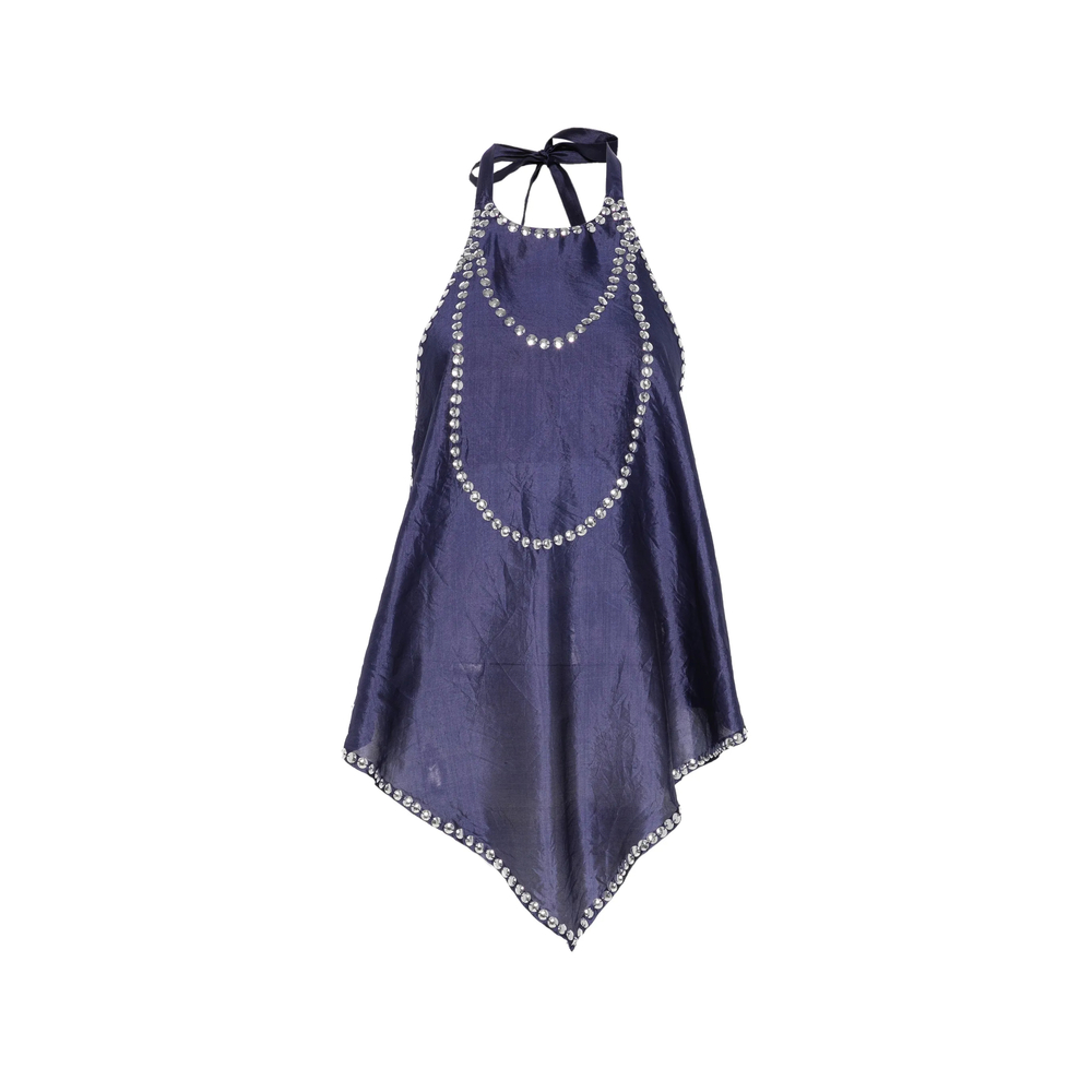 Embellished Halterneck Top