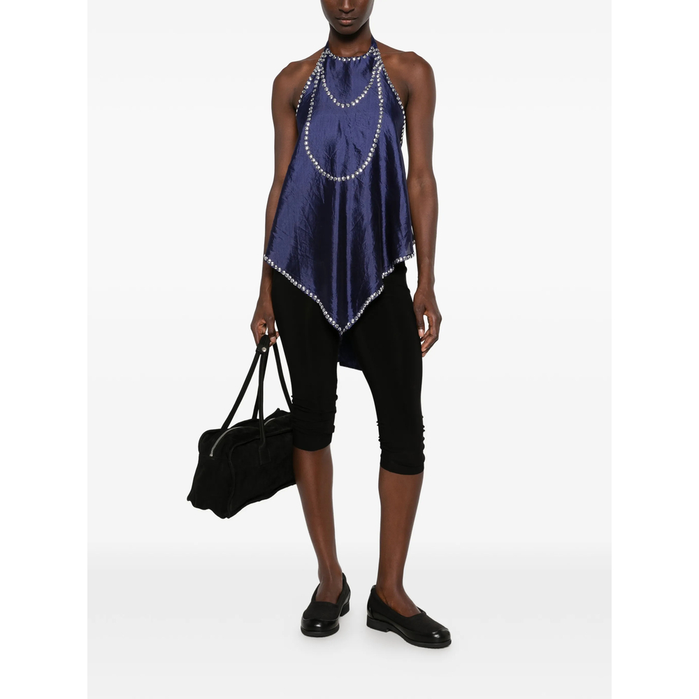 Embellished Halterneck Top