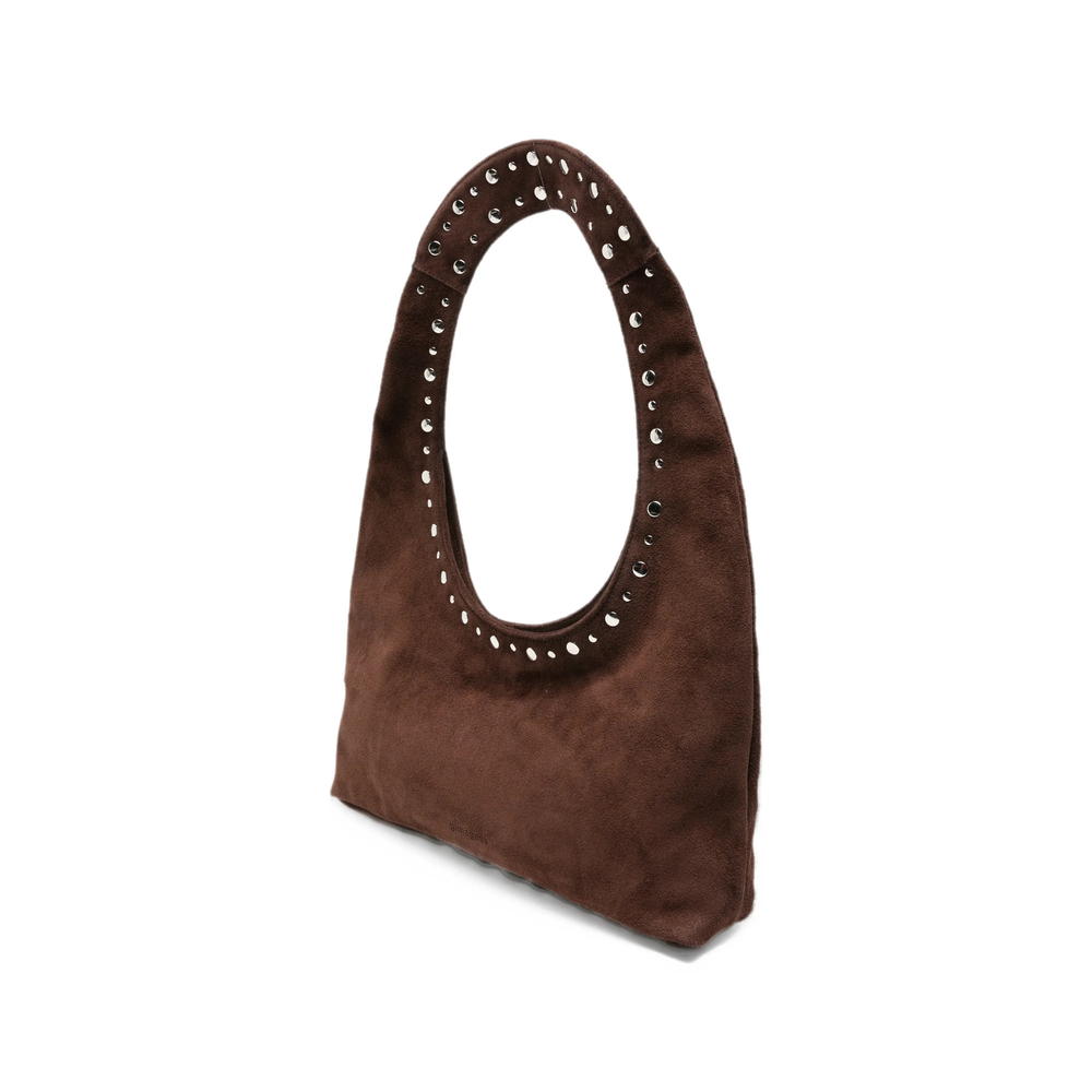 Franca Stud-Embellished Shoulder Bag