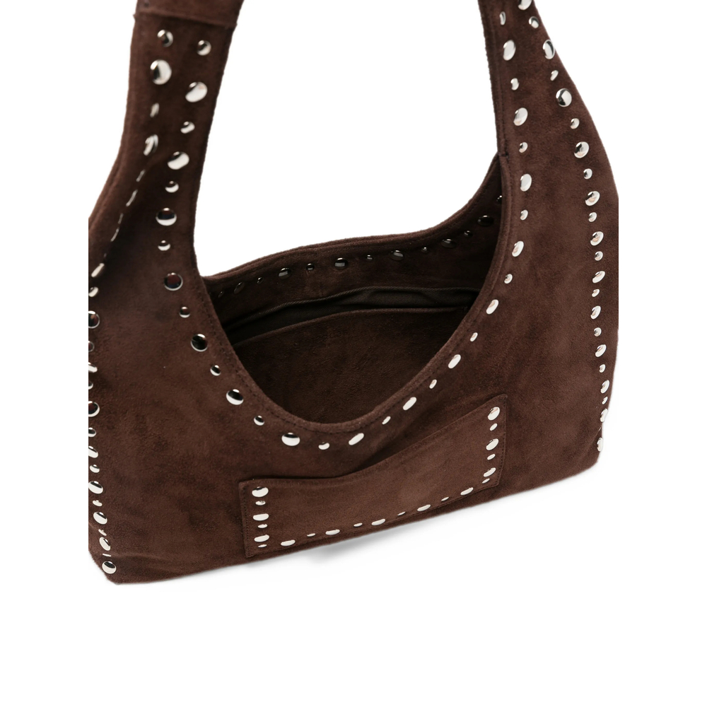 Franca Stud-Embellished Shoulder Bag