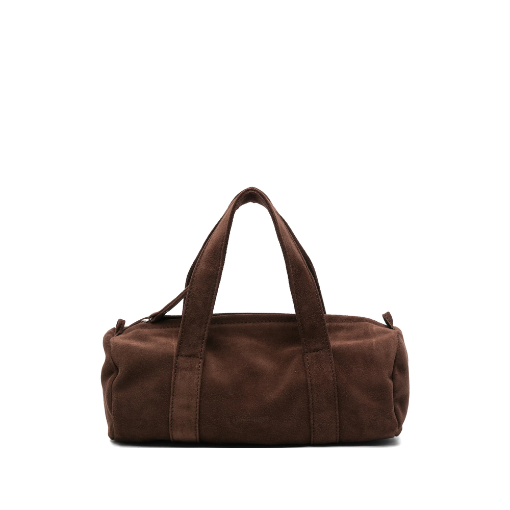 Gimaguas Mini Claudia Suede Barrel Tote Bag