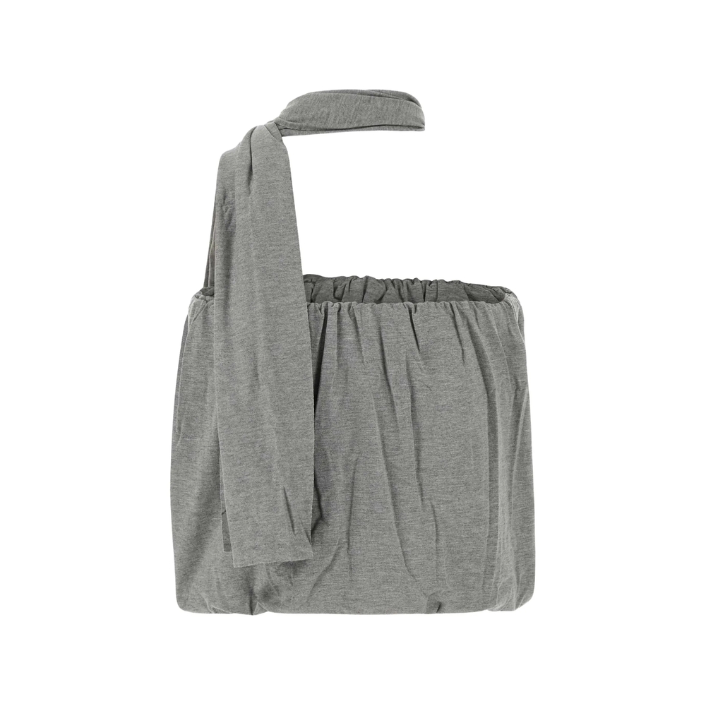 One-Shoulder Scarf Top