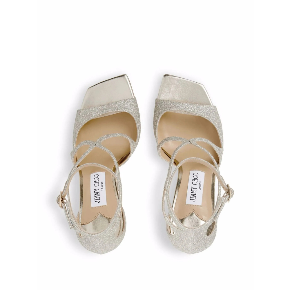 Azia 95Mm Glitter Sandals